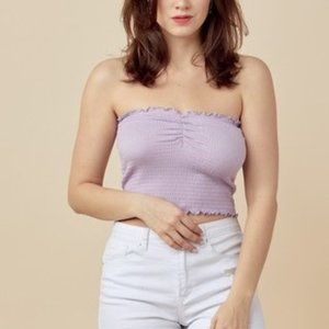 Lilac Tube Top